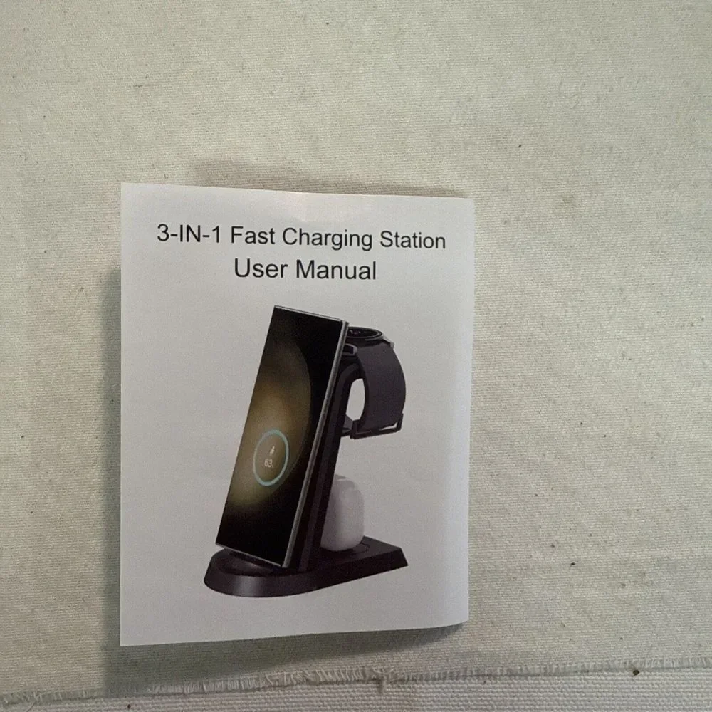 3 in 1 Wireless charger for Apple iPhone, Apple watch, Airpods 15w, Technology